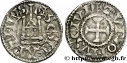 TOURAINE - TOURS - ABBAYE DE SAINT-MARTIN DE TOURS Denier TTB