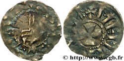 CHAMPAGNE - ÉVÊCHÉ DE MEAUX - GAUTIER Ier Denier TB/TB+