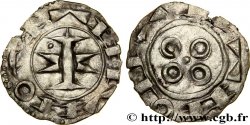 LANGUEDOC - COMTÉ DE MELGUEIL - ÉVÊQUES DE MAGUELONNE - ANONYMES Denier anonyme ou melgorien TB+