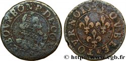 PRINCIPAUTÉ DE CHÂTEAU-REGNAULT - FRANÇOIS DE BOURBON-CONTI Double tournois, type 14, buste A TB