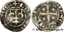 PROVENCE - COMTÉ DE PROVENCE - LOUIS Ier DE TARENTE ET JEANNE DE NAPLES Denier TB/B
