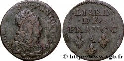 ARDENNES - PRINCIPALITY OF ARCHES-CHARLEVILLE - CHARLES II GONZAGA Liard, type 4