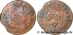 PRINCIPAUTY OF CHATEAU-REGNAULT - FRANCOIS OF BOURBON-CONTI Liard, deuxième effigie, buste avec col fraisé