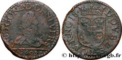 ARDENNES - PRINCIPAUTY OF ARCHES-CHARLEVILLE - CHARLES I OF GONZAGUE Double tournois, type 3