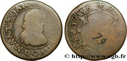 ARDENNES - PRINCIPAUTY OF ARCHES-CHARLEVILLE - CHARLES I OF GONZAGUE Double tournois, type 18