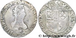 NAVARRE-BÉARN - HENRI III DE NAVARRE, II DE BÉARN Franc TB+