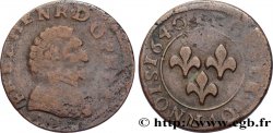 PRINCIPAUTY OF ORANGE - FREDERIC-HENRY OF NASSAU Double tournois, type 4