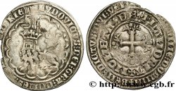 FLANDRE - COMTÉ DE FLANDRE - LOUIS II DE MALE Double gros ou botdraeger TB+