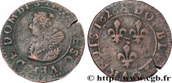 PRINCIPAUTY OF DOMBES - MARIE OF BOURBON-MONTPENSIER Double tournois