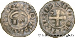 BOURBONNAIS - PRIEURÉ DE SOUVIGNY ET SIRES DE BOURBON - AGNÈS ET JEAN Denier XF