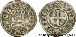 PROVENCE - MARQUISATE OF PROVENCE - ALPHONSE OF POITIERS Denier