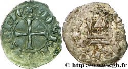 AQUITAINE - DUCHÉ D&nbsp;AQUITAINE - ÉDOUARD III D&nbsp;ANGLETERRE Gros tournois au léopard au-dessus, série à la croix