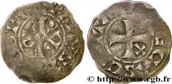 CHAMPAGNE - COMTÉ DE TROYES - THIBAUT II Denier TTB