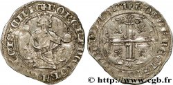 ITALIE - ROYAUME DE NAPLES - ROBERT D ANJOU Carlin d argent