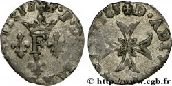 DOMBES - PRINCIPAUTÉ DE DOMBES - FRANÇOIS II DE MONTPENSIER Liard à l’F TTB+