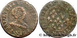 PINCIPAUTY OF PHALSBOURG AND LIXHEIM - HENRIETTE OF LORRAINE Double tournois F
