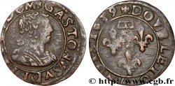 PRINCIPAUTY OF DOMBES - GASTON OF ORLEANS Double tournois, type 12