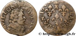 PRINCIPAUTY OF SEDAN - FREDERIC-MAURICE DE LA TOUR D&nbsp;AUVERGNE Double tournois, type 14 (grande collerette/petite tour en haut du champ)