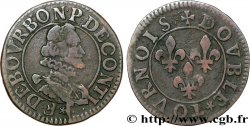 PRINCIPAUTÉ DE CHÂTEAU-REGNAULT - FRANÇOIS DE BOURBON-CONTI Double tournois, type 14, buste A