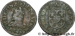ARDENNES - PRINCIPAUTÉ SOUVERAINE D&nbsp;ARCHES-CHARLEVILLE - CHARLES Ier DE GONZAGUE Double tournois, type 3