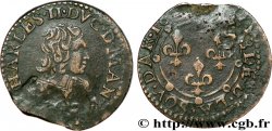 ARDENNES - PRINCIPAUTY OF ARCHES-CHARLEVILLE - CHARLES II OF GONZAGUE Double tournois, type 23 (1re effigie)