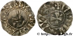 CHAMPAGNE - ÉVÊCHÉ DE MEAUX - GAUTIER Ier Denier TB