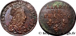 ARDENNES - PRINCIPAUTÉ SOUVERAINE D&nbsp;ARCHES-CHARLEVILLE - CHARLES II DE GONZAGUE Liard, type 4