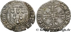BRETAGNE - DUCHÉ DE BRETAGNE - FRANÇOIS II Demi-gros à l&nbsp;écu