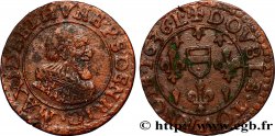 BERRY - PRINCIPAUTÉ DE BOISBELLE-HENRICHEMONT - MAXIMILIEN DE BÉTHUNE, DUC DE SULLY Double tournois, type 1