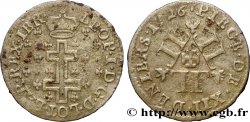 LORRAINE - DUCHÉ DE LORRAINE - LÉOPOLD Ier Sol ou pièce de douze deniers TTB