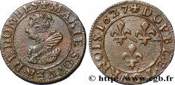 DOMBES - PRINCIPAUTÉ DE DOMBES - MARIE DE BOURBON-MONTPENSIER Double tournois
