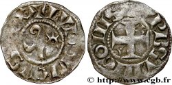 LANGRES - BISHOPRIC OF LANGRES - ANONYMOUS. Immobilization in the name of Louis IV d Outremer or Transmarinus Denier