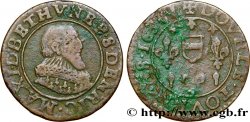 BERRY - PRINCIPAUTÉ DE BOISBELLE-HENRICHEMONT - MAXIMILIEN DE BÉTHUNE, DUC DE SULLY Double tournois, type 1