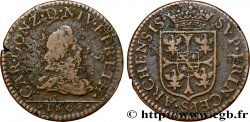 ARDENNES - PRINCIPAUTY OF ARCHES-CHARLEVILLE - CHARLES I OF GONZAGUE Liard, type 2B