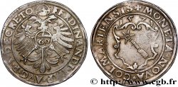 ALSACE - COLMAR - VILLE DE COLMAR - FERDINAND Ier Florin d’argent ou pièce de 60 kreuzers TTB/TTB+