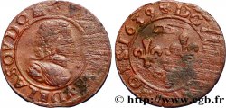DOMBES - PRINCIPAUTÉ DE DOMBES - GASTON D&nbsp;ORLÉANS Double tournois, type 8