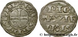 POITOU - COMTÉ DE POITOU - RICHARD CŒUR DE LION Denier TTB