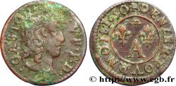 PRINCIPAUTY OF DOMBES - GASTON OF ORLEANS Denier tournois, type 10