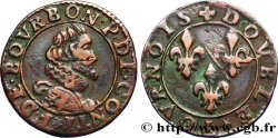 PRINCIPAUTY OF CHATEAU-REGNAULT - FRANCOIS OF BOURBON-CONTI Double tournois, type 13