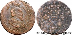 BERRY - PRINCIPAUTÉ DE BOISBELLE-HENRICHEMONT - MAXIMILIEN DE BÉTHUNE, DUC DE SULLY Double tournois, type 1