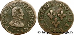 PRINCIPAUTY OF CHATEAU-REGNAULT - FRANCOIS OF BOURBON-CONTI Double tournois, type 18