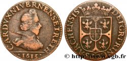 ARDENNES - PRINCIPAUTY OF ARCHES-CHARLEVILLE - CHARLES I OF GONZAGUE Liard, type 3B