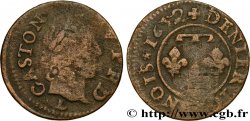 PRINCIPAUTY OF DOMBES - GASTON OF ORLEANS Denier tournois, type 13