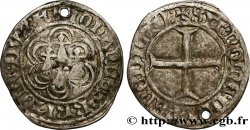 BRETAGNE - DUCHÉ DE BRETAGNE - JEAN V  Blanc dit “à l’hexalobe”