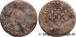 PRINCIPAUTY OF DOMBES - GASTON OF ORLEANS Double tournois, type 14