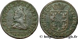 ARDENNES - PRINCIPALITY OF ARCHES-CHARLEVILLE - CHARLES I GONZAGA Liard, type 2B