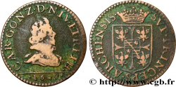 ARDENNES - PRINCIPAUTY OF ARCHES-CHARLEVILLE - CHARLES I OF GONZAGUE Liard, type 2B