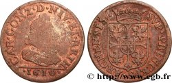 ARDENNES - PRINCIPAUTY OF ARCHES-CHARLEVILLE - CHARLES I OF GONZAGUE Liard, type 3A
