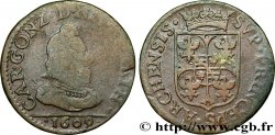 ARDENNES - PRINCIPALITY OF ARCHES-CHARLEVILLE - CHARLES I GONZAGA Liard, type 3