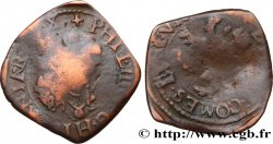 COUNTRY OF BURGUNDY - PHILIPPE IV OF SPAIN Double denier